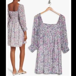 BCBGeneration Floral Mini Dress